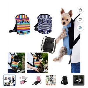 Black Mesh Dog Carrier